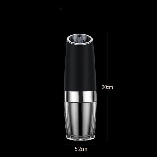 Rechargeable Electric Pepper And Salt Grinder Set One-Handed No Battery Needed Automatic Grinder With Adjustable Coarseness LED Light Refillable - Image 6
