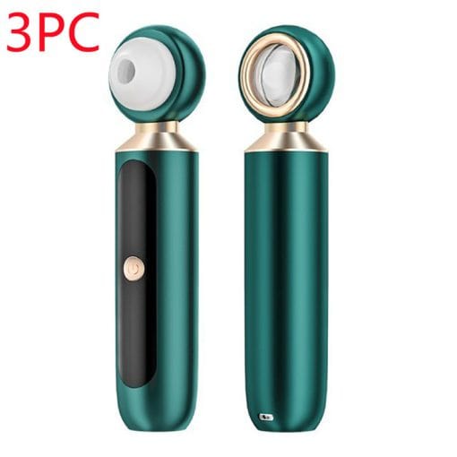 Portable Visual Blackhead Meter Household USB Electric Magnifying Glass Suction Pore Cleaner Blue Light Cleansing To Blackheads - Image 8