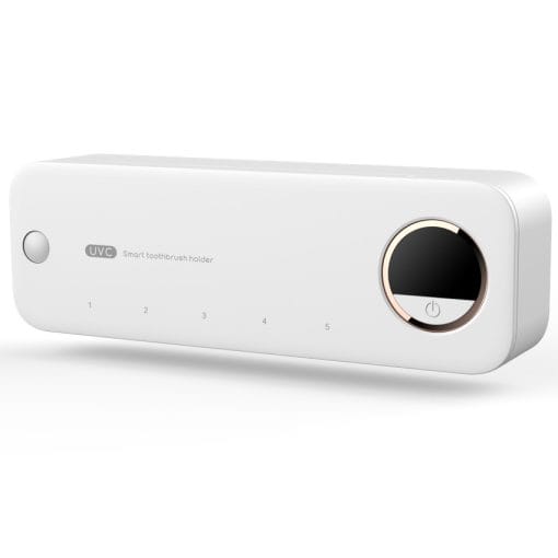 UV Toothbrush Holder Sterilizer Rechargeable Tooth Brush With LED Display Drying Wall-mounted For Bathroom Accessor - Image 8
