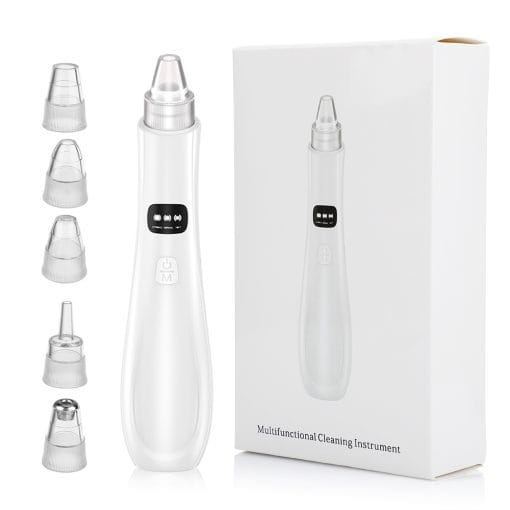 Facial Blackhead Remover Electric Acne Cleaner Blackhead Black Point Vacuum Cleaner Tool Black Spots Pore Cleaner Machine - Image 9