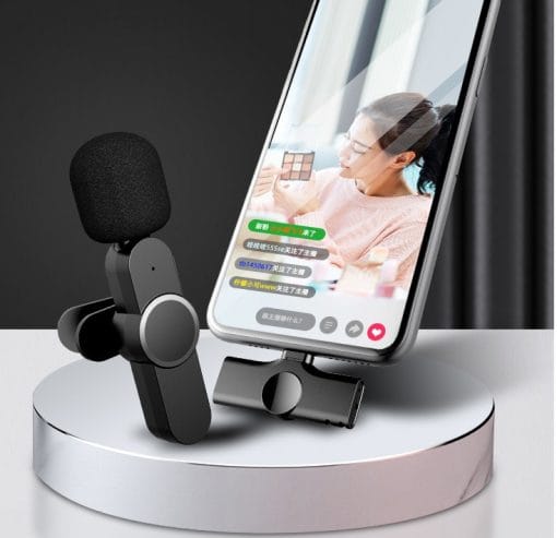 NEW EP033 Wireless Lavalier Microphone Lapel Clip Mic For Android Phone Support Multi-channel Real-Time Mixing - Image 6