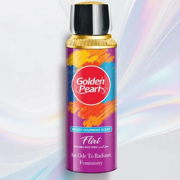 Golden Pearl Romance Body Spray for women peach blossom raspberry fragrance