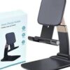 Desk mobile phone holder stand adjustable metal desktop stand