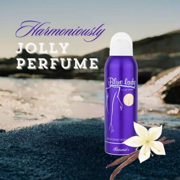 Blue Lady Body Spray Rasasi 200ml for Women