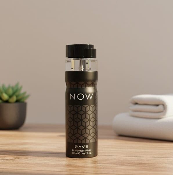 rave now perfumed spray long lasting body spray men