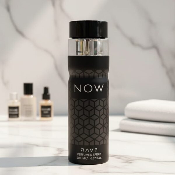 now body spray for men 200ml rave perfumed spray