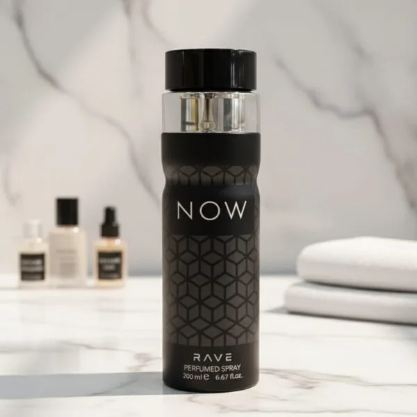 now body spray for men 200ml rave perfumed spray