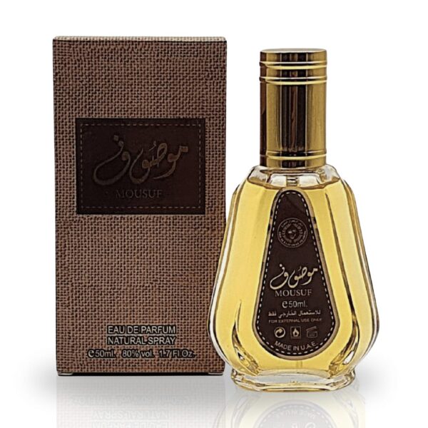 mousuf perfume 50ml eau de parfum bottle