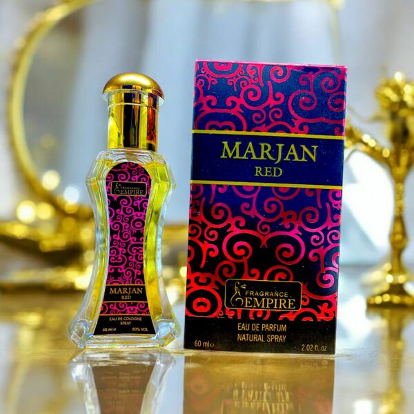 marjan red perfume 60ml bottle