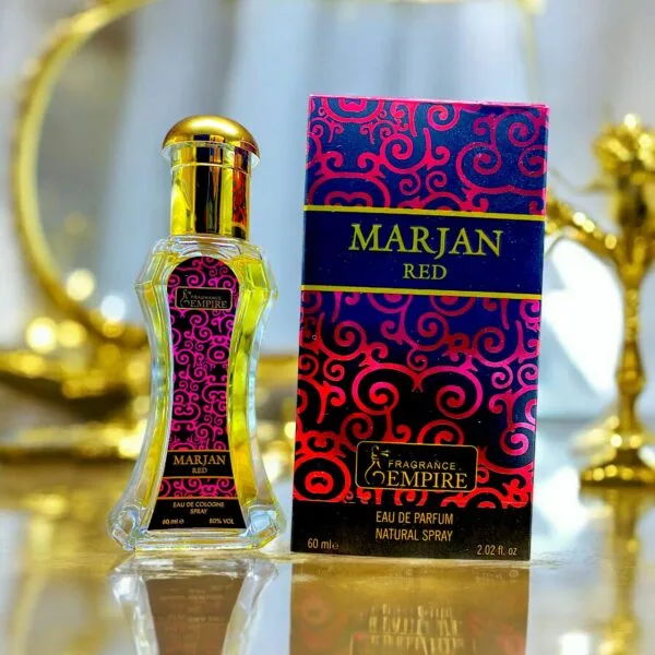 marjan red perfume 60ml bottle