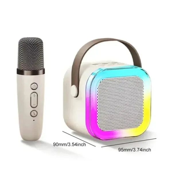 mini karaoke bluetooth speaker k12 with microphone