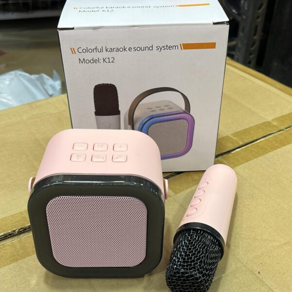 portable karaoke speaker with wireless mic