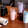 Temperature coffee mug stainless steel vacuum mug