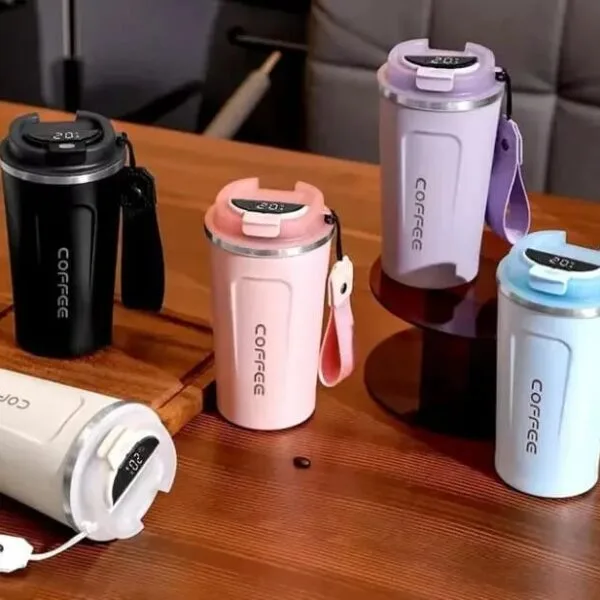 Temperature coffee mug stainless steel vacuum mug