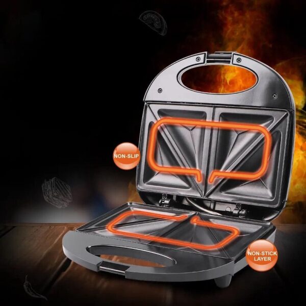 sandwich maker 700W non stick electric toaster machine