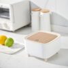 mini dustbin office desk compact trash bin