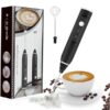 coffee beater rechargeable electric milk frother