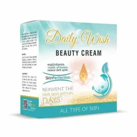 beauty cream daily wish skincare product