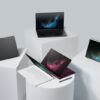 galaxy laptop lightweight Samsung notebook open view