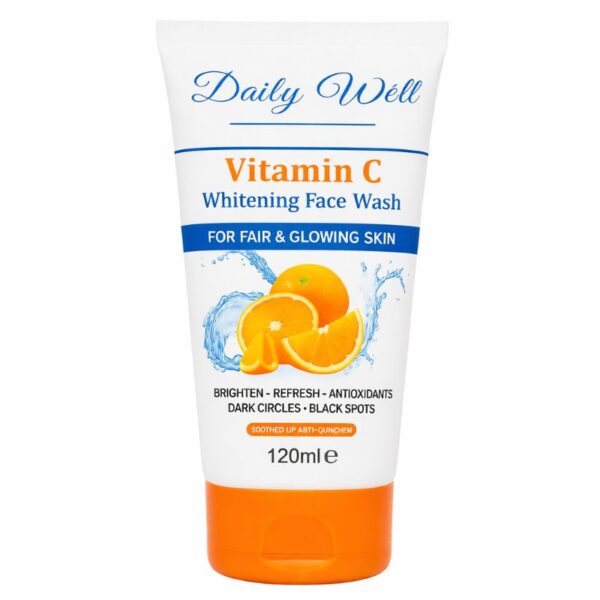 vitamin c face wash brightening cleanser