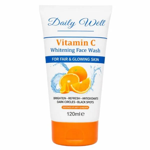 vitamin c face wash brightening cleanser